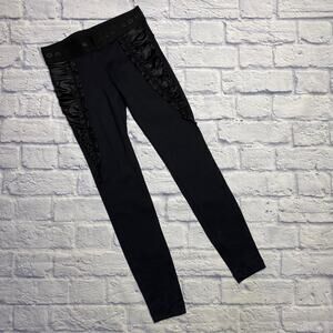 Koral Ruched Leggings in Black